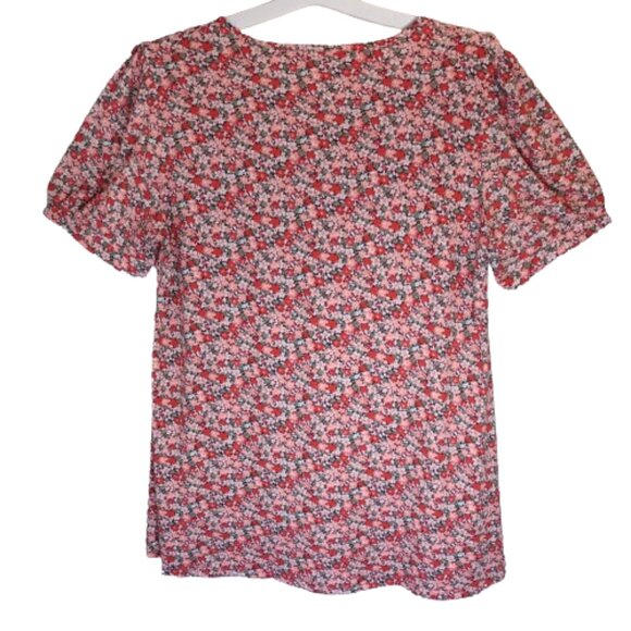 Women's Floral Print Blouse Size 3XL NWOT - Picture 2 of 5